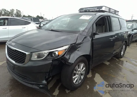 2016 Kia Sedona Lx z USA, uszkodzony, nr VIN KNDMB5C12G6113985
